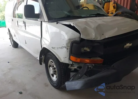 2013 Chevrolet Express 2500 Work Van из США, поврежденный, VIN 1GCWGGBG8D1168560